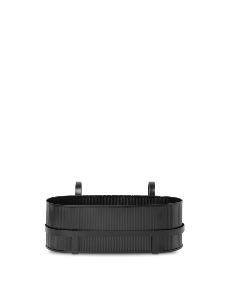 Bau Balcony Box - Black