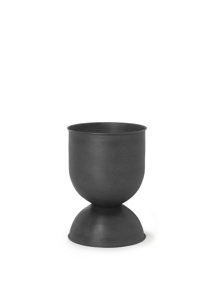 Hourglass Pot - Small - Black