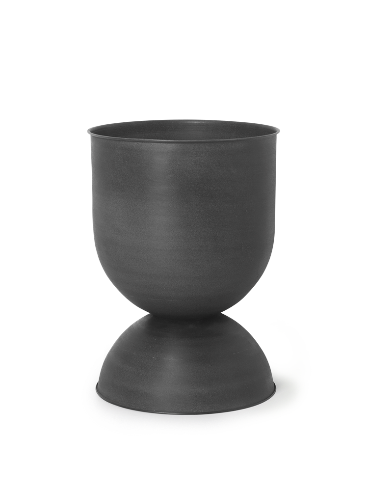 Hourglass Pot - Medium - Black