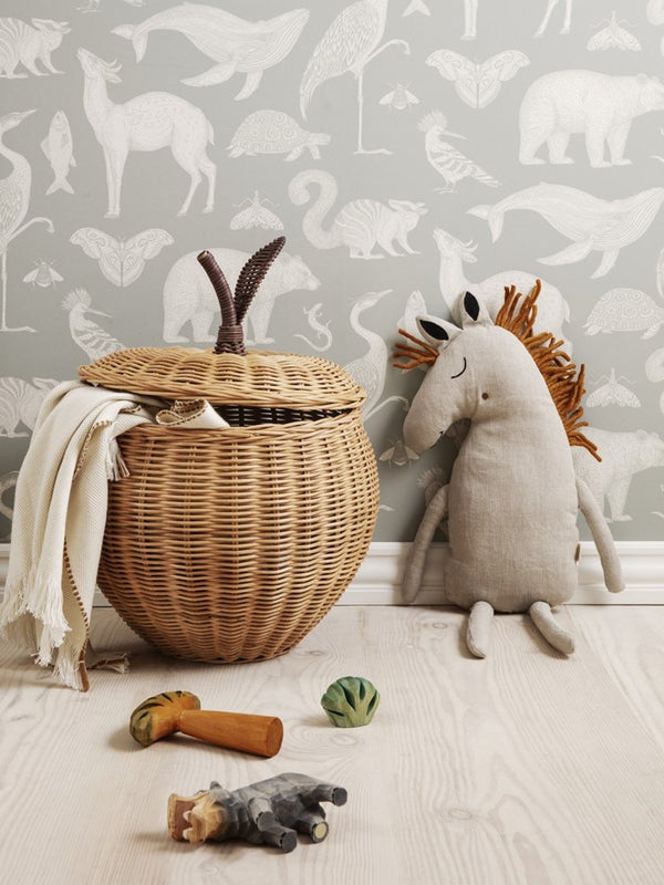 Apple Braided Storage - Small - Natural