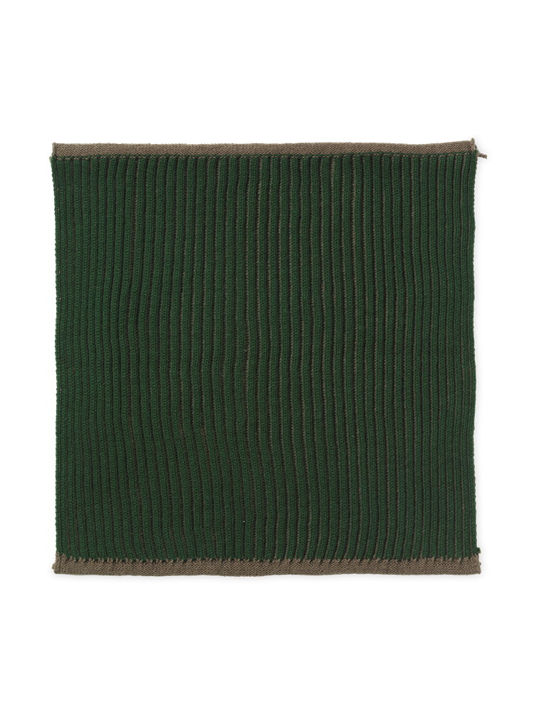 Twofold Cloth - Dark Green & Sage