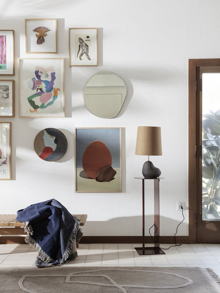 Pond Mirror - Small - Brass