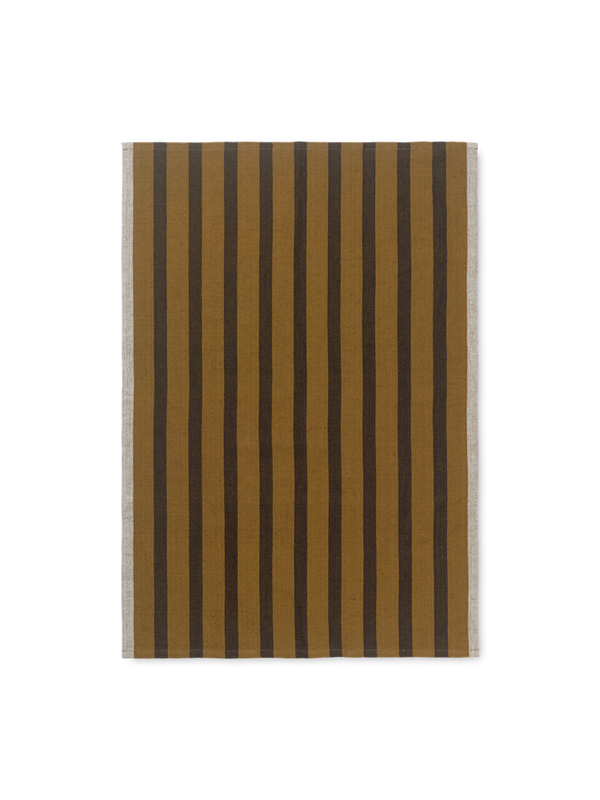 Hale Tea Towel - Sugar Kelp/Black