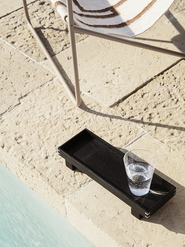 Bon Wooden Tray - X Small - Black Stained