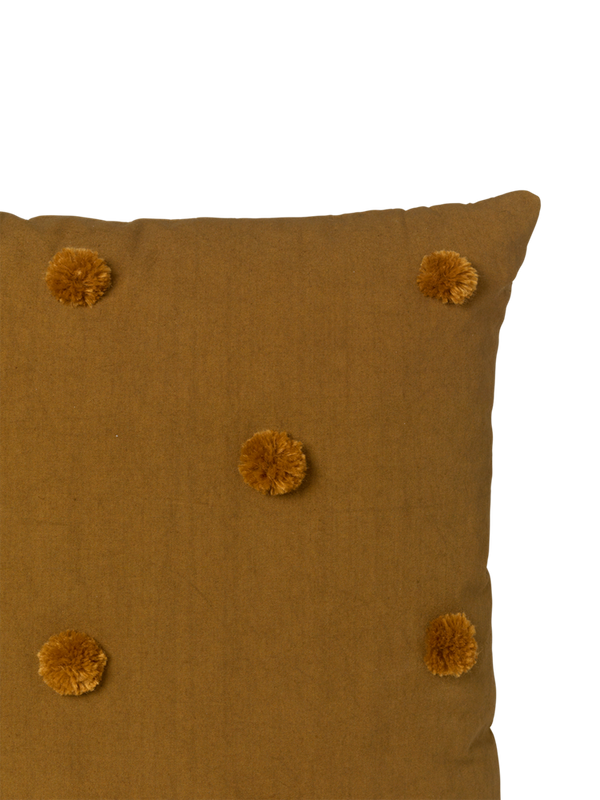 Dot Tufted Cushion - Sugar Kelp/Mustard