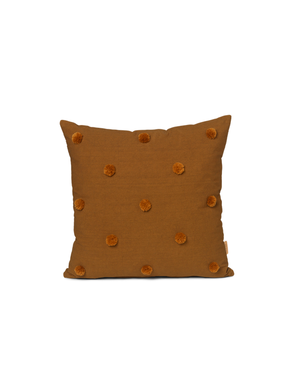 Dot Tufted Cushion - Sugar Kelp/Mustard