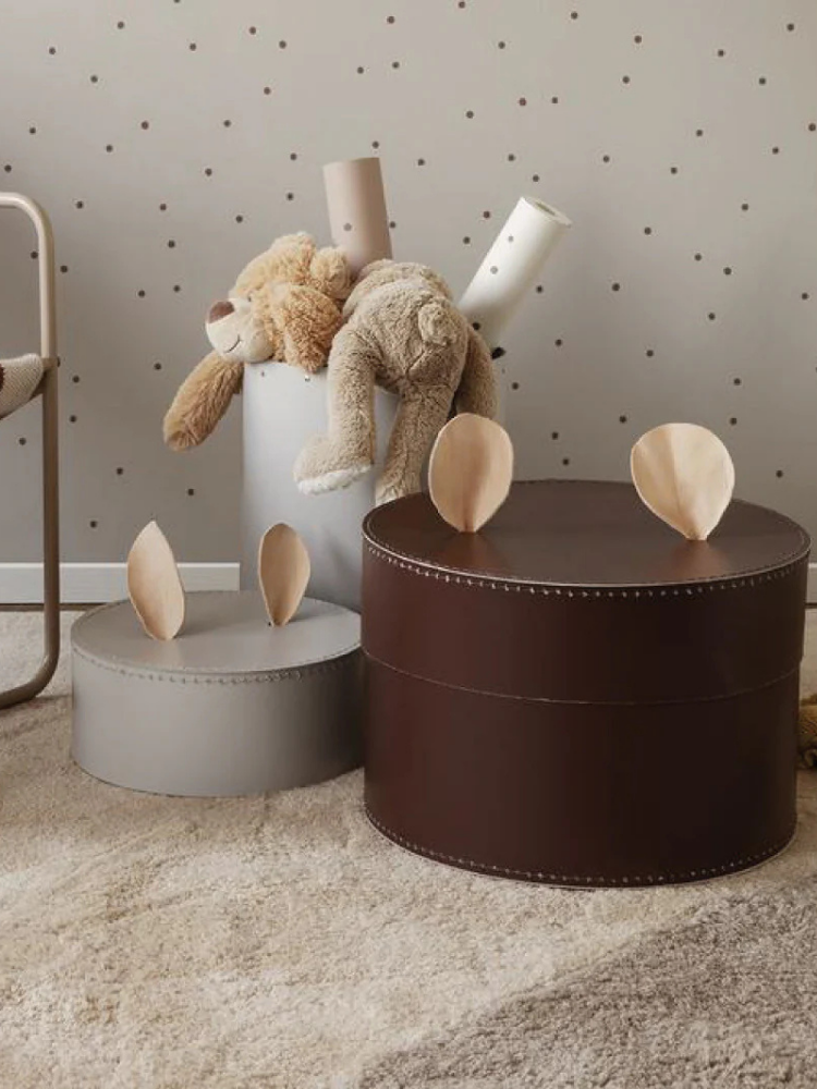 Bear Storage Box - Brown