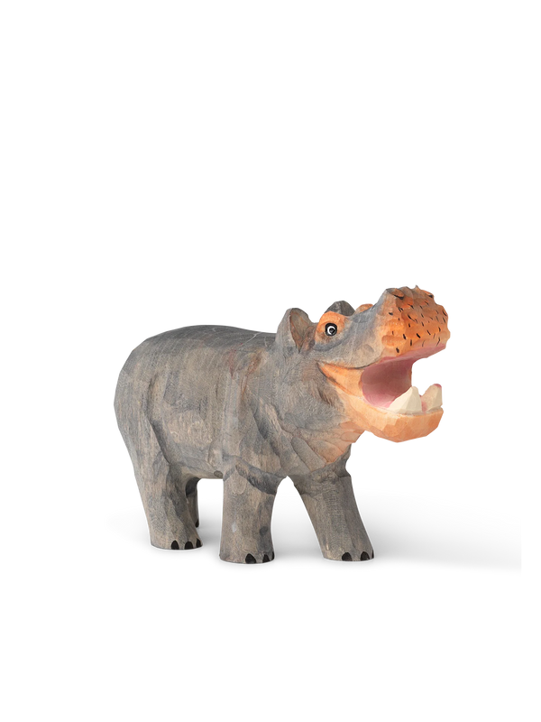 Animal Hand-carved Hippo