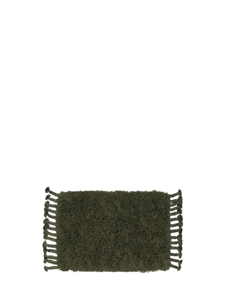 Amass Long Pile Mat - Olive