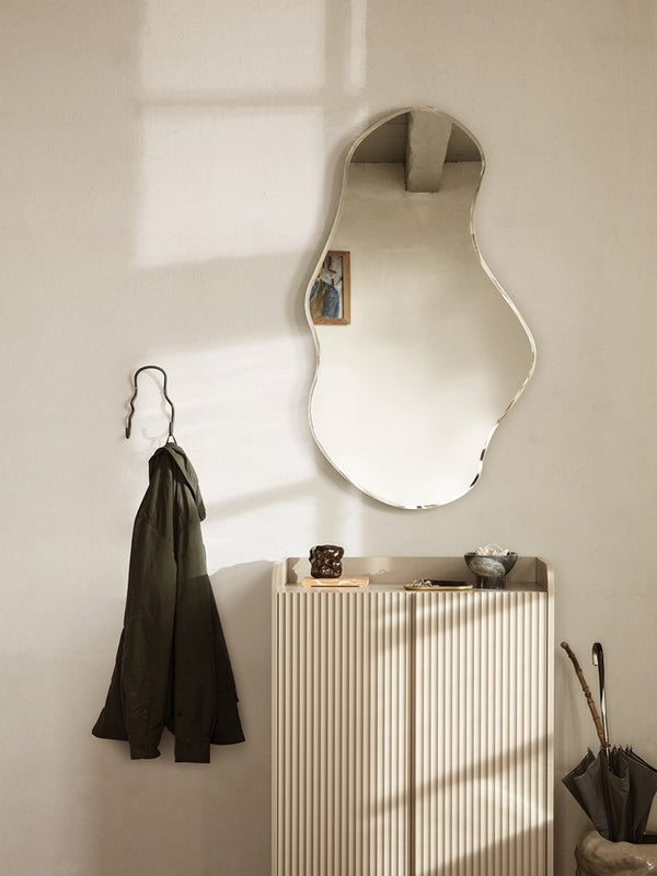 Curvature Double Hook - Black Brass