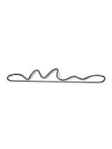 Curvature Towel Hanger - Black Brass