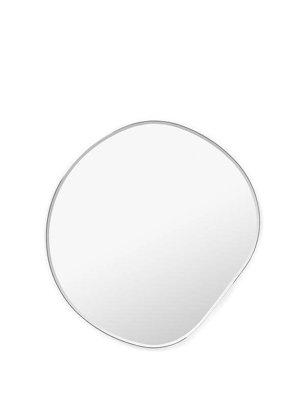 Pond Mirror - XL - Dark Chrome