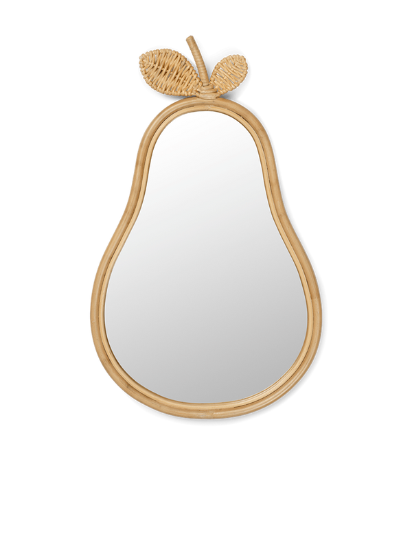 Pear Mirror - Natural