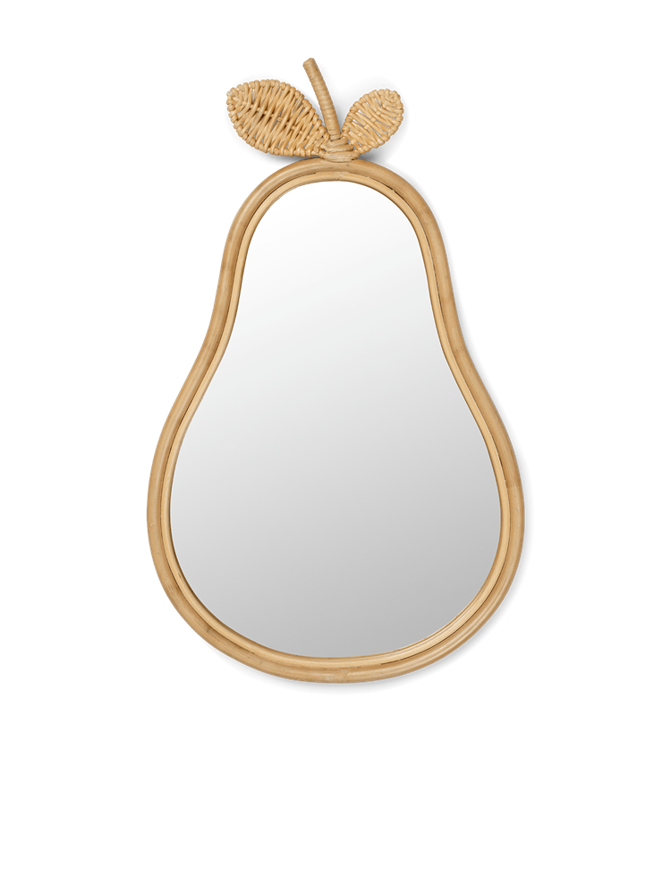 Pear Mirror - Natural