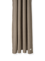 Chambray Shower Curtain - Sand/Black