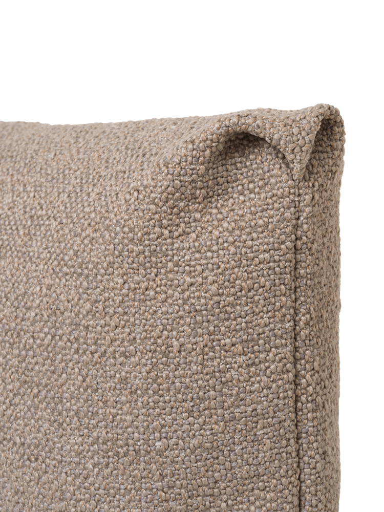 Clean Cushion Rect Boucle - Sand