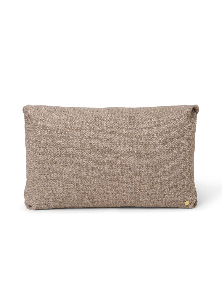 Clean Cushion Rect Boucle - Sand
