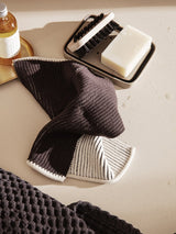 Twofold Cloth - Set of 2 - Choco/Off-W