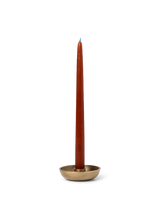 Bowl Candle Holder - Single - Brass