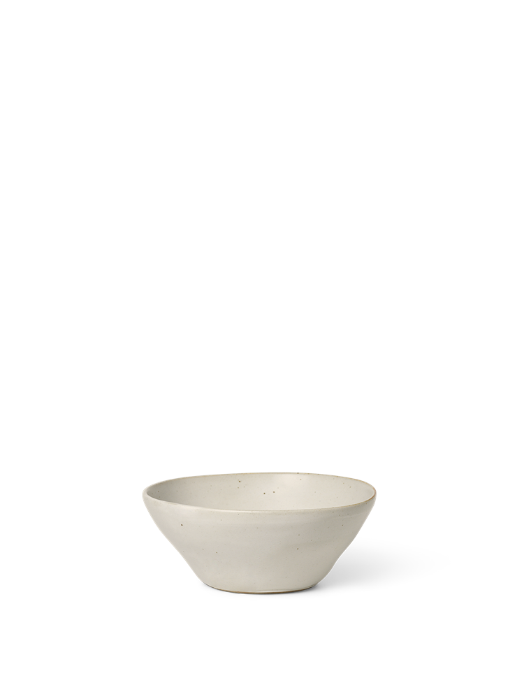 Flow Bowl - Medium - Off-white Speckle