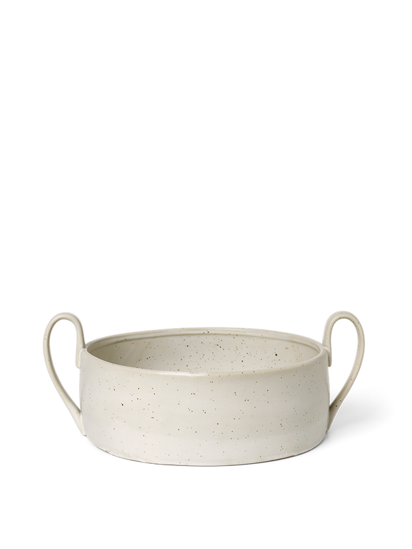 Flow Centrepiece - Off-white Speckle