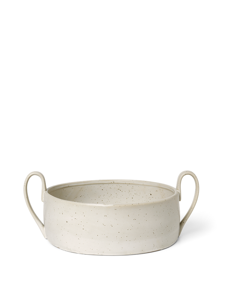 Flow Centrepiece - Off-white Speckle
