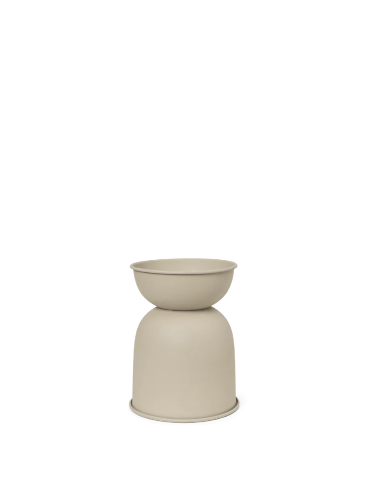 Hourglass Pot - Extra Small - Cashmere