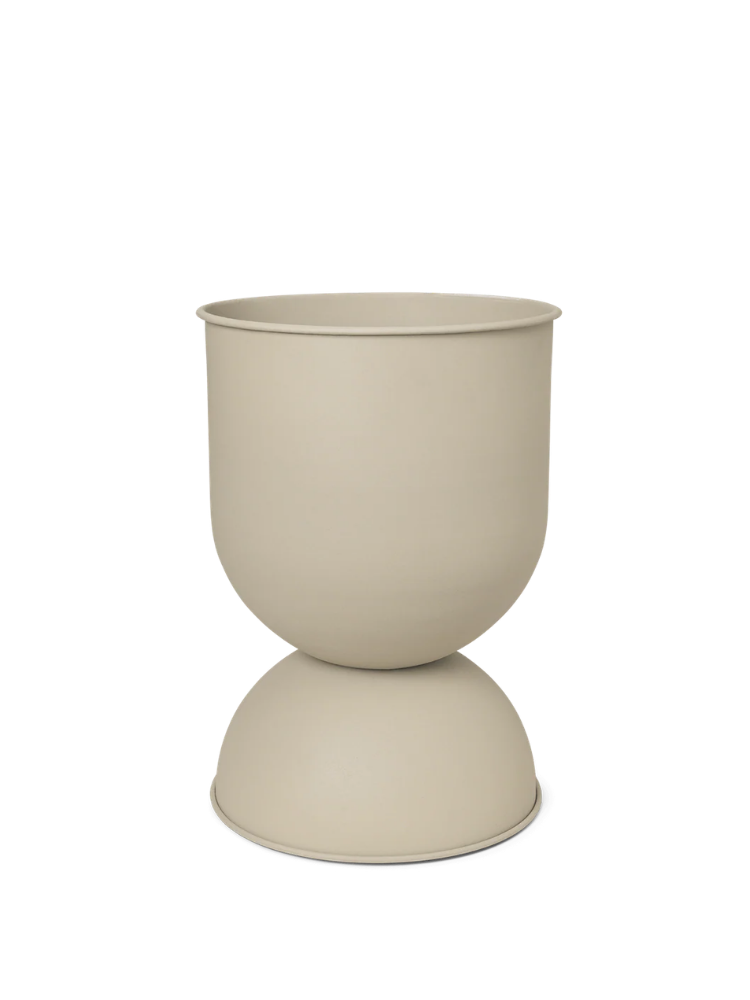 Hourglass Pot - Medium - Cashmere