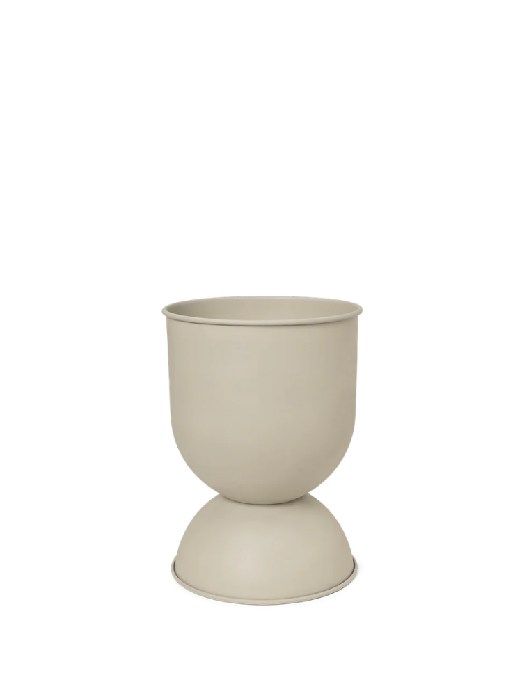 Hourglass Pot - Small - Cashmere