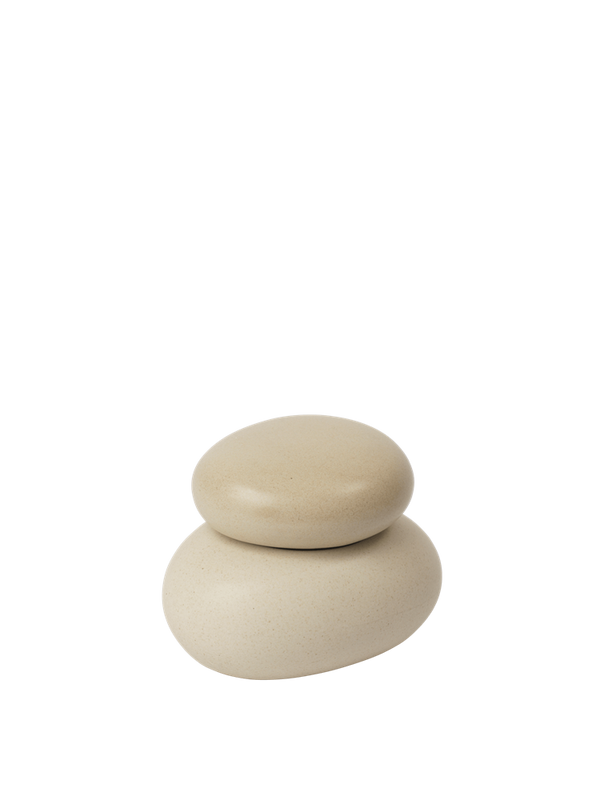 Pebble Box - Small - Sand/Cream