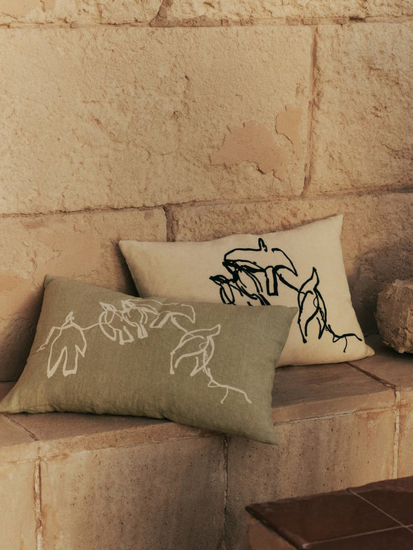 Vuelo Cushion - Elm Green