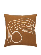 Jot Cushion - Aged Gold