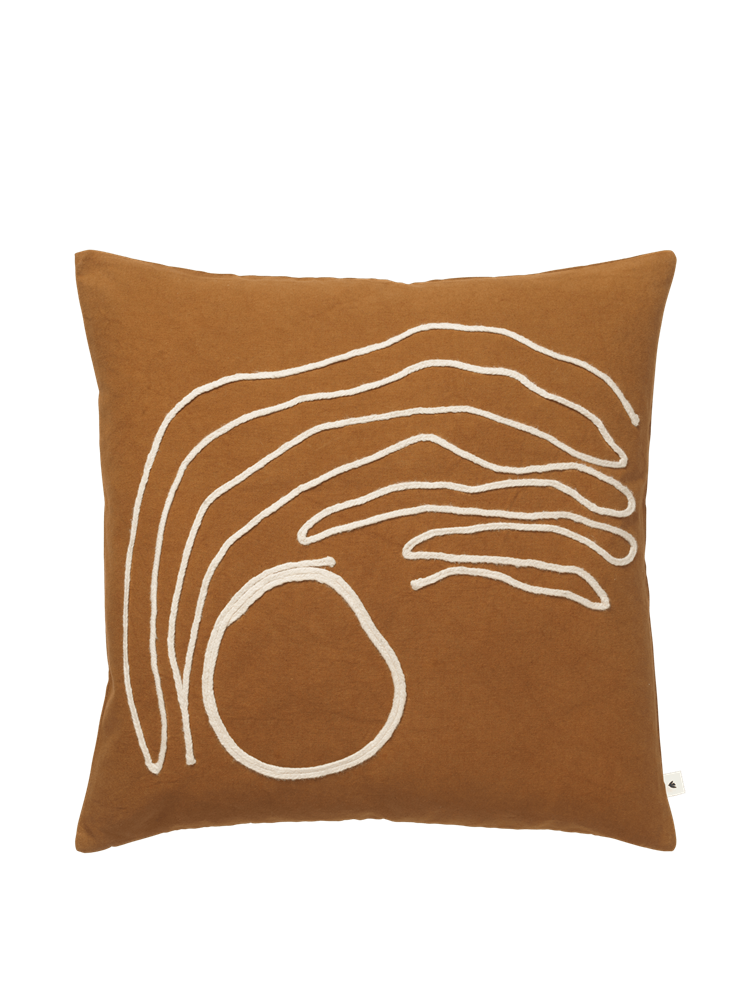 Jot Cushion - Aged Gold