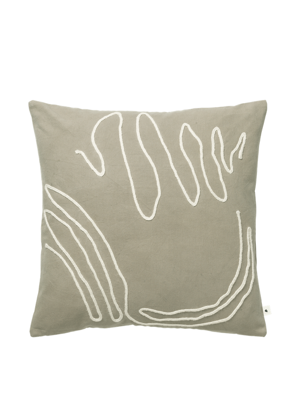 Jot Cushion - Elm Green