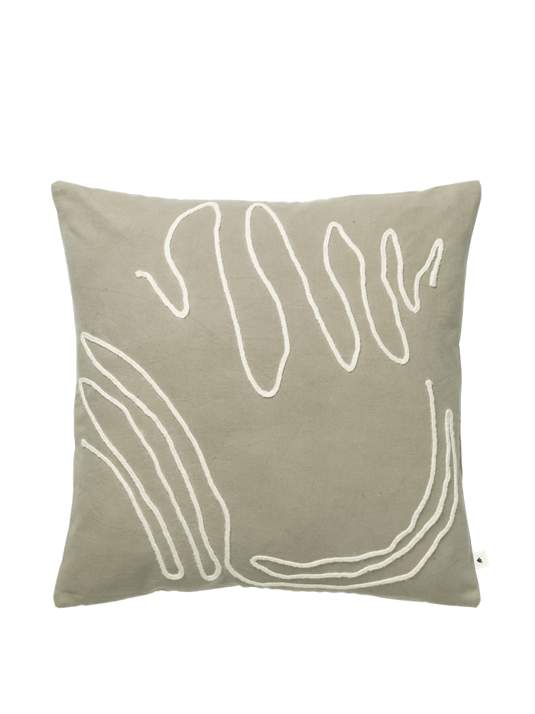 Jot Cushion - Elm Green