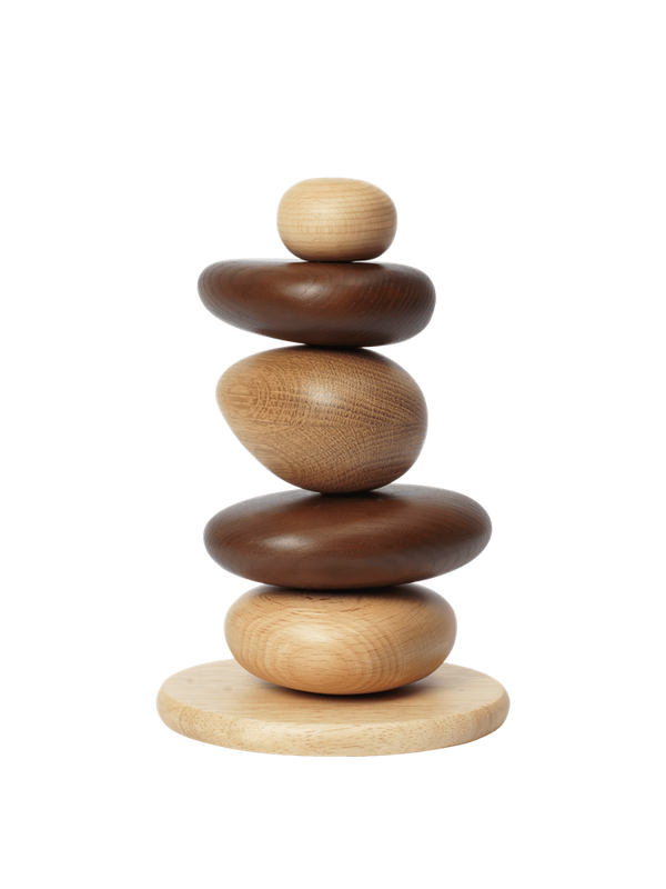 Pebble Stacking Blocks - Multi
