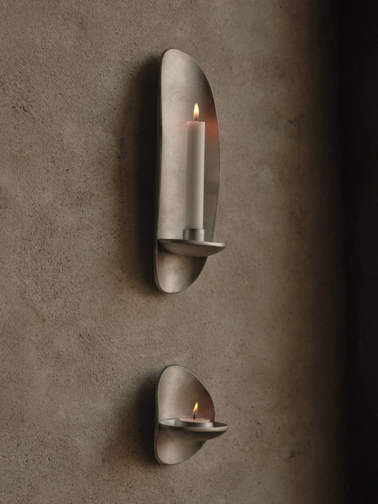 Agap√© Wall Tealight Holder - Aluminium