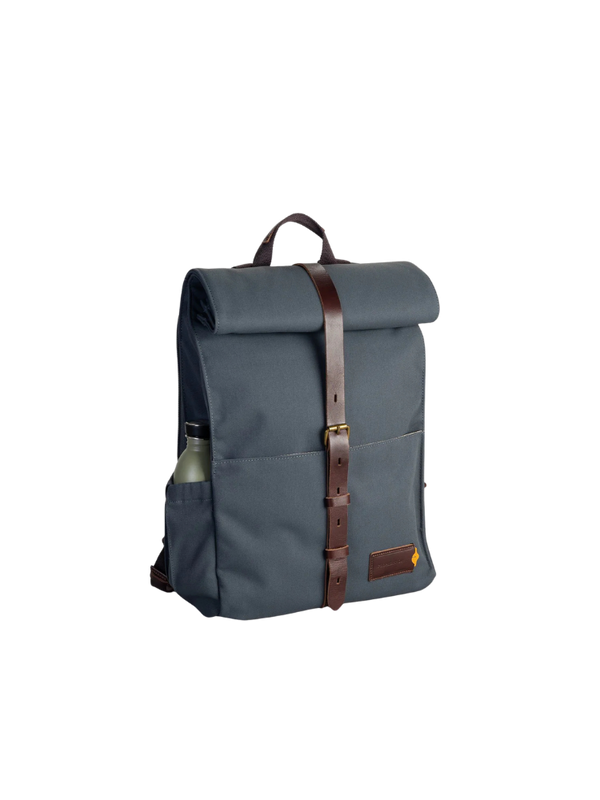 Alex Backpack - Stone Blue/DK Brown