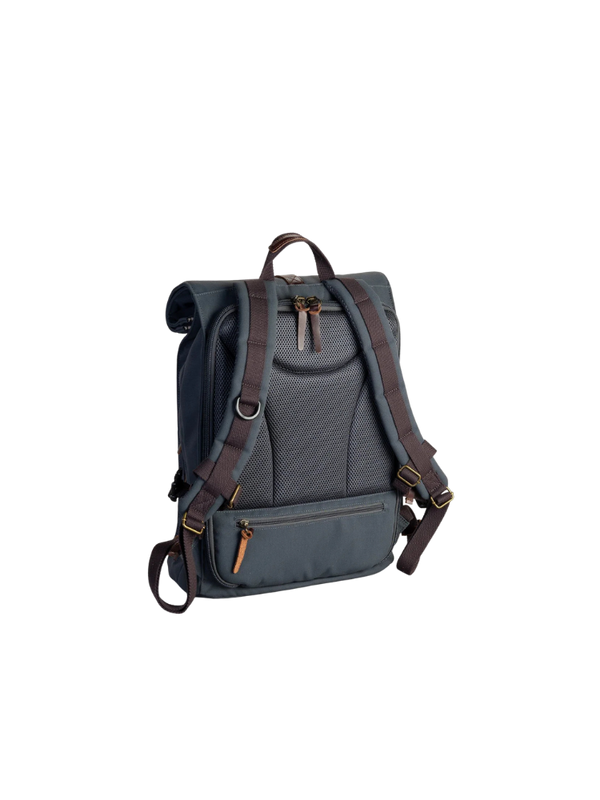 Alex Backpack - Stone Blue/DK Brown