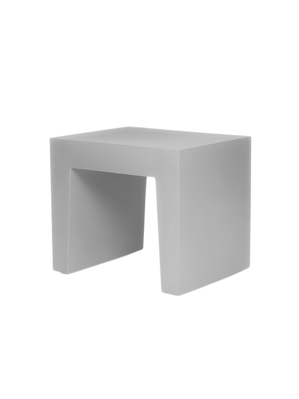Concrete Seat Light Grey