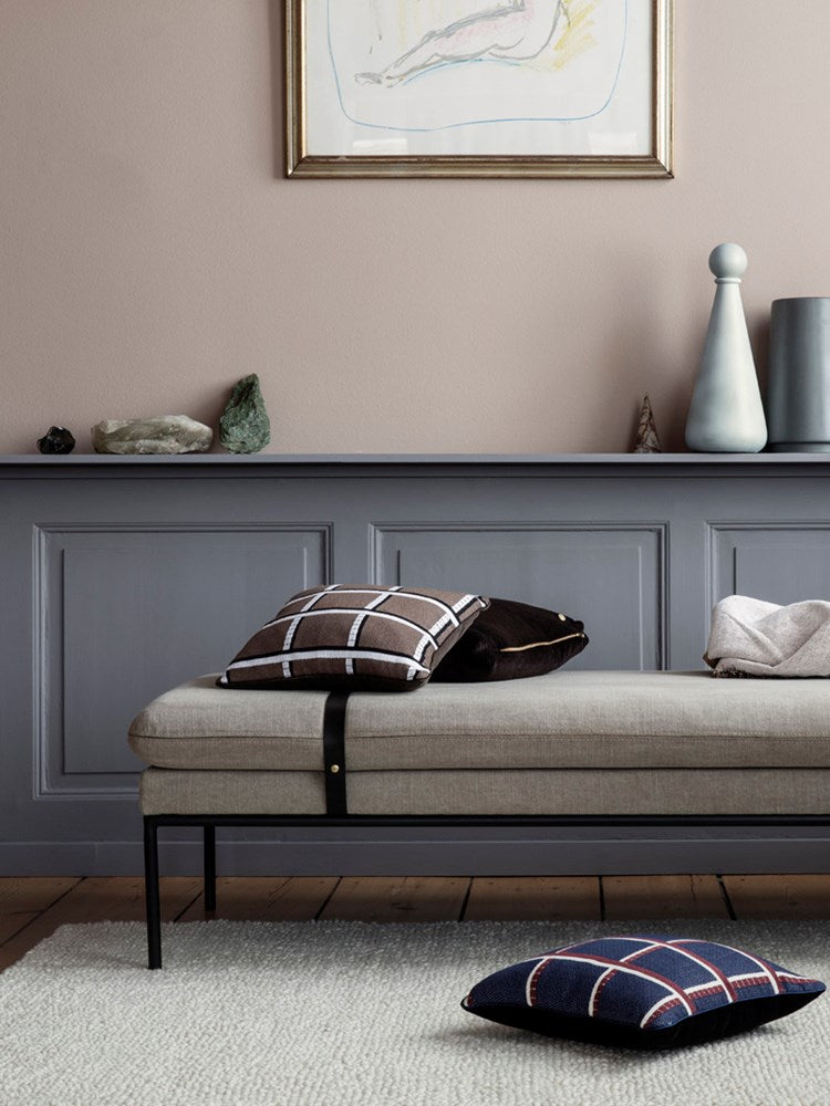 Corduroy Cushion - Chocolate