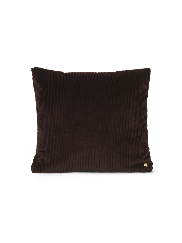 Corduroy Cushion - Chocolate