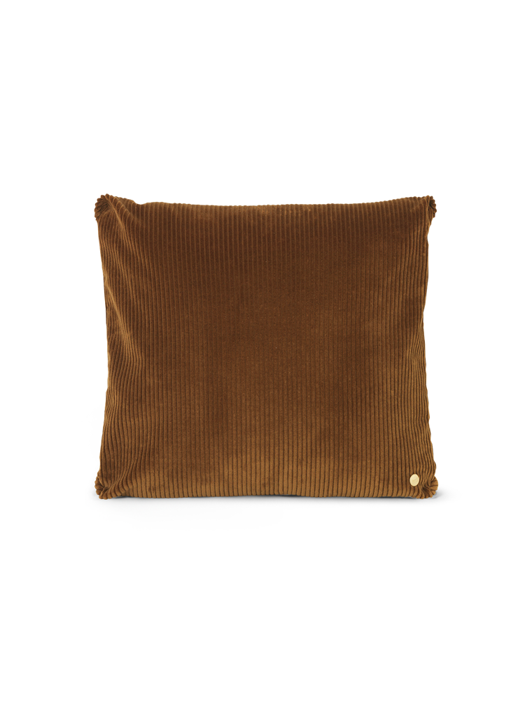 Corduroy Cushion - Golden Olive