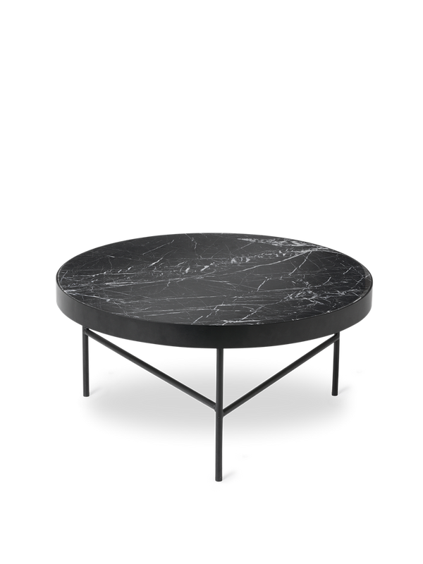 Marble Table - Large - Black