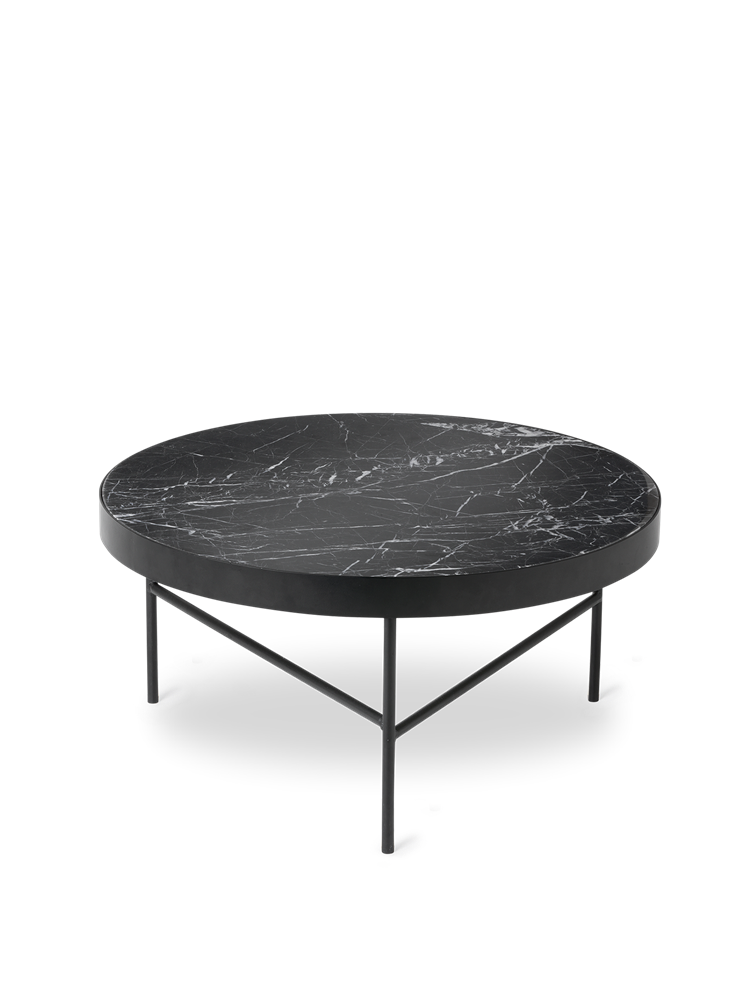 Marble Table - Large - Black