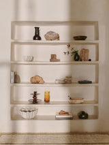 Pebble Dessert Stand - Dark Brown