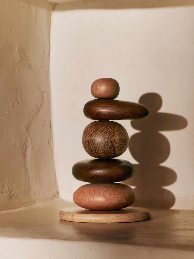 Pebble Stacking Blocks - Multi