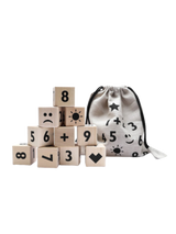 Math blocks - black