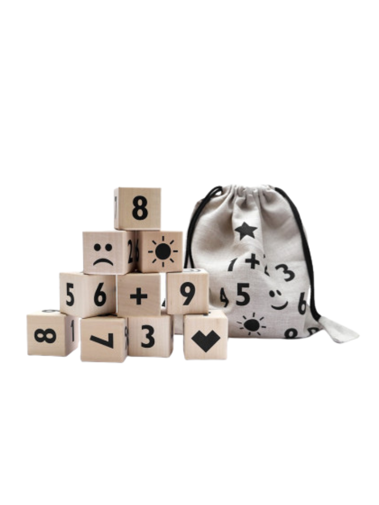 Math blocks - black
