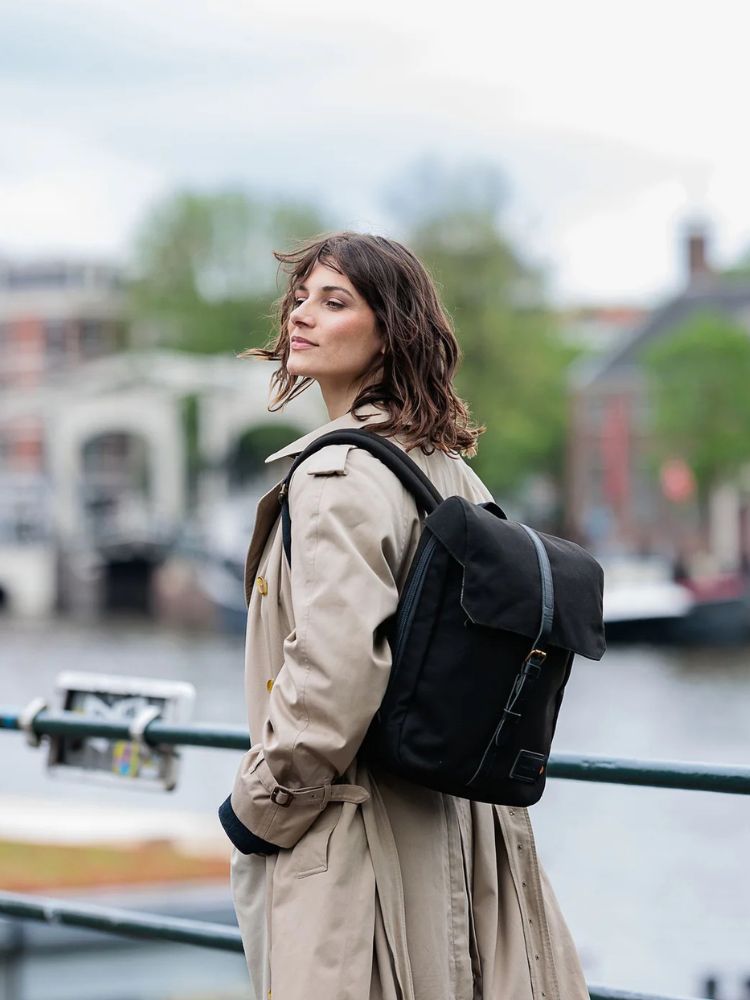 Charlie Backpack - Midnight Black